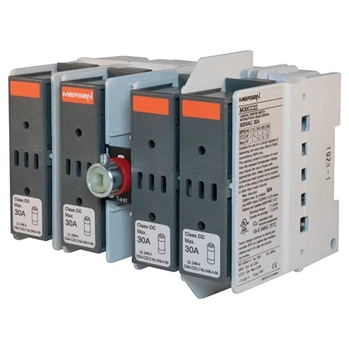 Mersen M30CC22 UL 98 Fusible Switch 600VAC Class CC 30A 4-Pole Configuration: 2-2