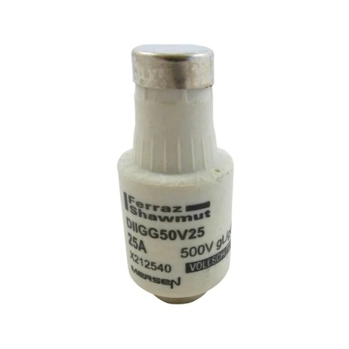 Mersen X212540 Fuse Link, Class gG, 500 Volts (AC/DC), 25 Amp