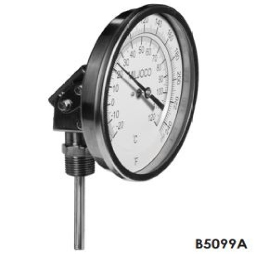 Miljoco B5099A63-4 BIMETAL THERMOMETER - 5" BIMETAL 50/300