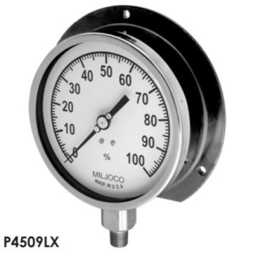 Miljoco P4509LX004 PREMIUM GAUGE - 4.5" GAUGE 30"HG-0-60 PSI