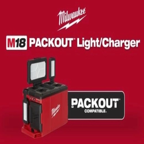 Milwaukee 2357-20 M18 Flood Light/Charger w/ PACKOUT Compatibility