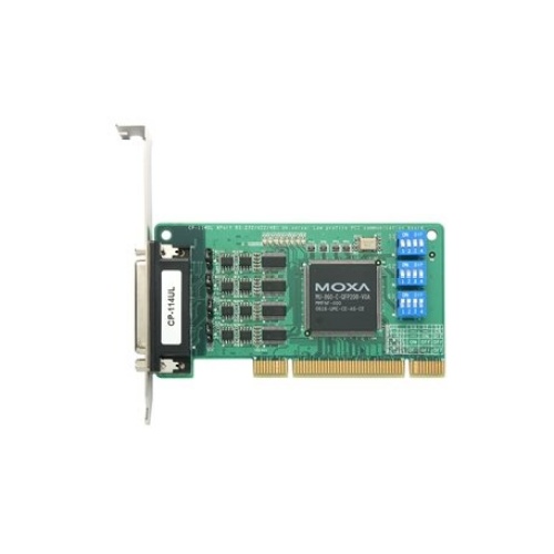 Moxa CP-114UL-DB25M PCIe/UPCI/PCI Serial Card