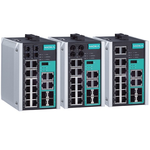 Moxa EDS-518E-4GTXSFP Managed Switch