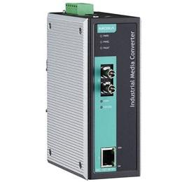 Moxa IMC-101-M-ST-IEX Ethernet-to-Fiber Media Converter