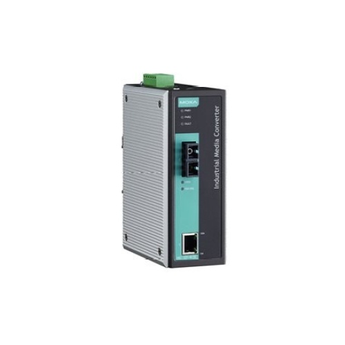 Moxa IMC-101-S-SC-T-IEX Ethernet-to-Fiber Media Converter