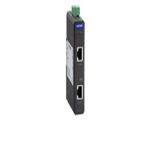 Moxa INJ-24 Moxa Gigabit High-power PoE+ injector, max. output of 36W/60W @24 or 48VDC by 2-pair/4-pair mode