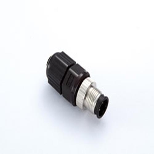 Moxa M12D-4P-IP68 Moxa field-installable D-coded screw-in sensor connector, male