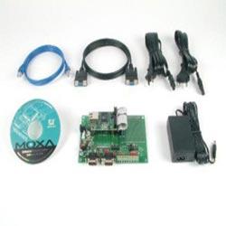 Moxa NE-4110-ST Embedded Serial Device Server with a Starter Kit