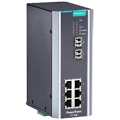 Moxa PT-508-SS-LC-48 Managed Switch