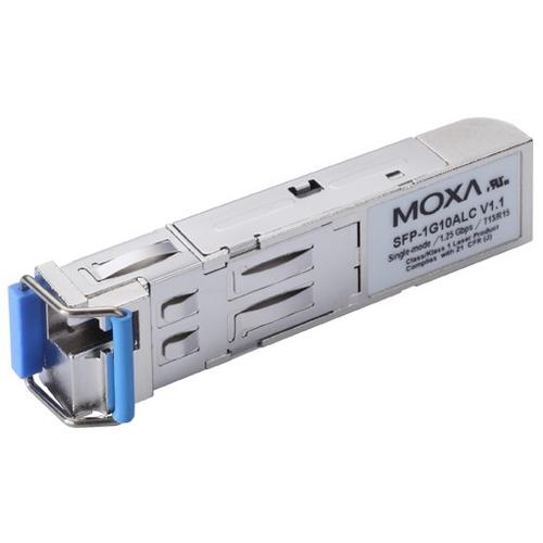 Moxa SFP-1G10ALC-T Plug-In SFP Module LC Single 10 km