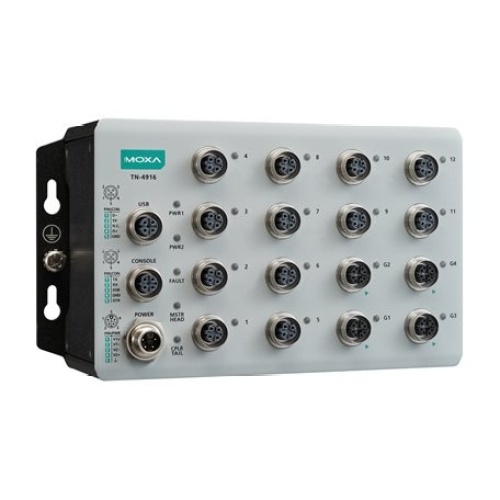 Moxa TN-4916-4GTX-WV-CT-T EN 50155 Router