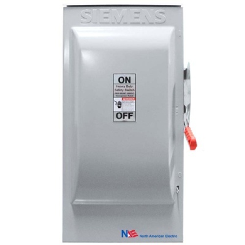 NAE SFTYLP-30A-HF361R Fusible Disconnect Switch - 30 Amp, 3P3W