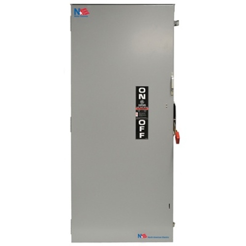 NAE SFTYSWNF-60A-THN3362RF Non-Fusible Disconnect Switch - 60 Amp, 3P3W