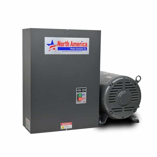 North American SB-20 Smart-Boost Rotary Phase Converter