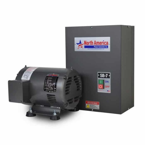 North American SB-7 Smart-Boost Rotary Phase Converter