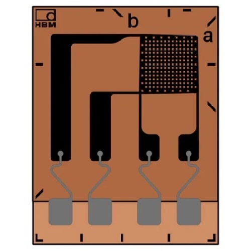Omega 1-TM91-3/350GE Encapsulated Foil Strain Gage