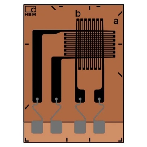 Omega 1-TM91-6/350GE Encapsulated Foil Strain Gage