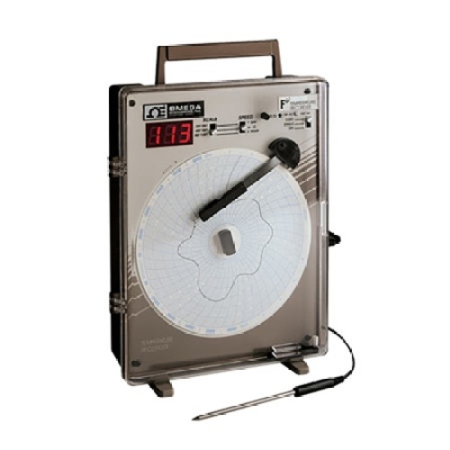 Omega CT87HC-CAL-3 6 IN CIRC RECORDER HI TEMP CE W/CAL-3