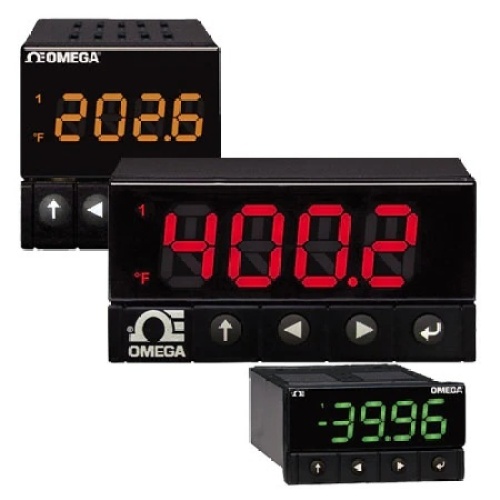 Omega DP8EPT-330-006-DC PT SERIES Meter,TEMP/PR, ALARM