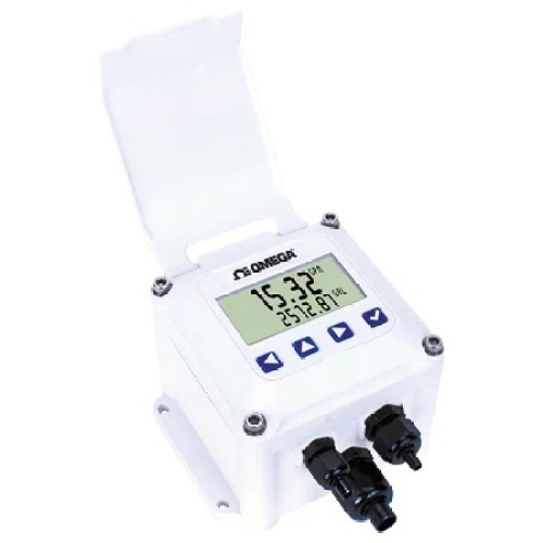 Omega DPF143W Flow Meter Indicator