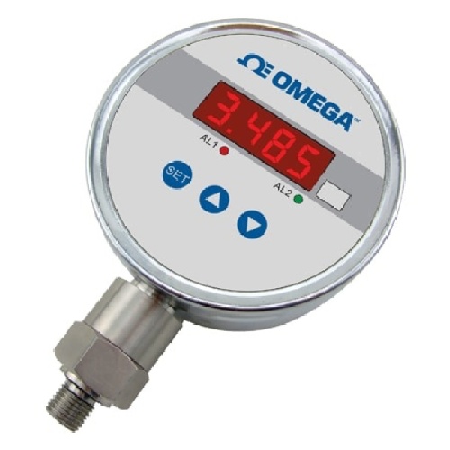 Omega DPG104-015CG DC Powered, Digital Pressure Gauge with Output and Alarms
