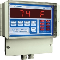 Omega DPS3314-TH-6 WALL MT SCAN THER.4 OPEN OUTPT