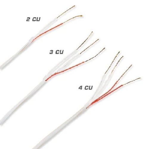 Omega EXGG-3CU-26S-500 Hook-up (RTD) Extension Wire Chart