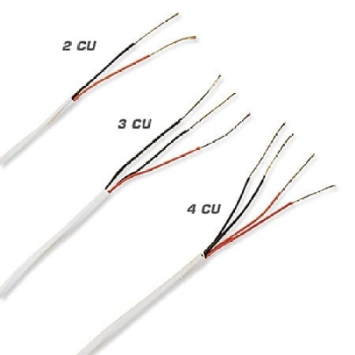 Omega EXTT-2CU-26S-SB-25 Copper Extension Wire, for Sanitary RTD and Thermistor
