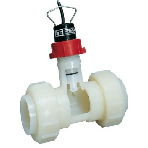 Omega FP-5100 PVDF PADDLE SENSOR 0.5/4"