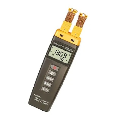 Omega HH308 DUAL INPUT THERMOMETER CE