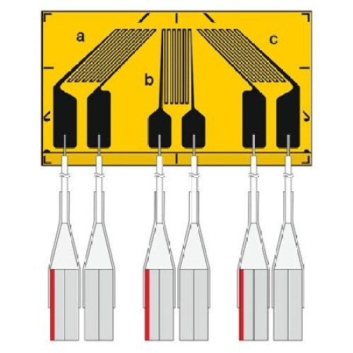 Omega KFH-6-120-D17-11L1M2S Pre-Wired Strain Gauge