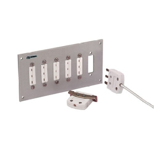 Omega MTP4-72-K Jack Panel Assemblies with Miniature 3-Prong TC and RTD Connectors