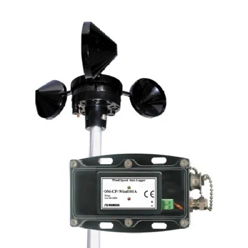 Omega OM-CP-WIND101A-KIT-50 Wind Speed Data Logger