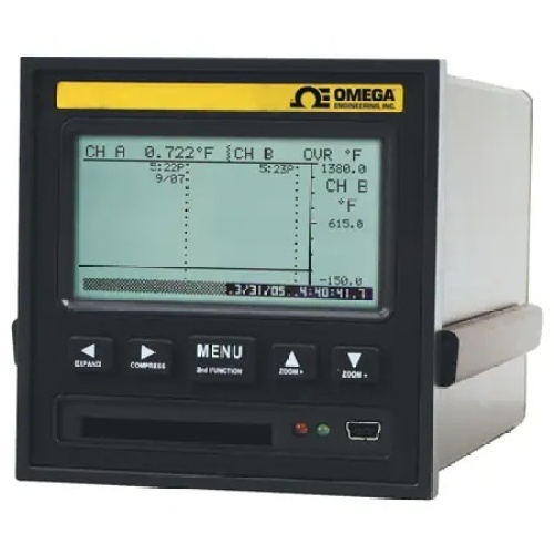 Omega RD8252 PAPERLESS RECDR,2INP,ACADAPTER