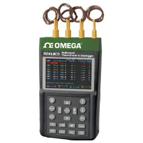 Omega RDXL8 8 CHANNEL RECORDER/Data Logger