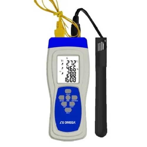 Omega RHXL5SD HANDHELD TEMPERATURE/HUMIDITY METER WITH