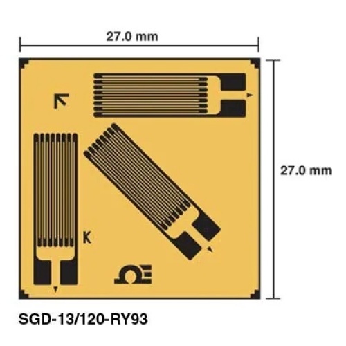 Omega SGD-13/120-RY91 Precision Strain Gauge