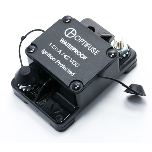 Optifuse 151120 High Amp - Automatic Reset Breaker