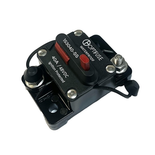Optifuse 153040-SS High Amp - Manual Reset Breaker