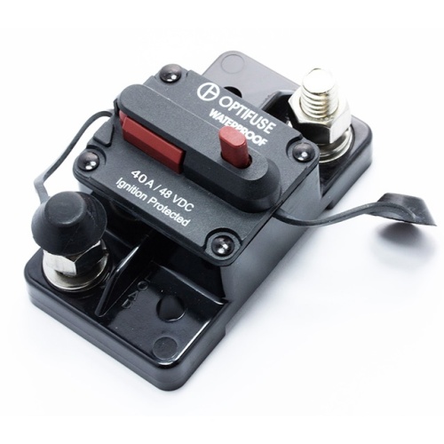 Optifuse 353040 High Amp - Manual Reset Breaker
