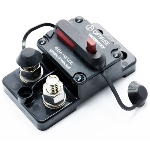 Optifuse 553040 High Amp - Manual Reset Breaker