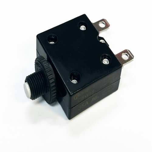 Optifuse CBW58-ES-35A-WP Thermal - Push to Reset Breaker