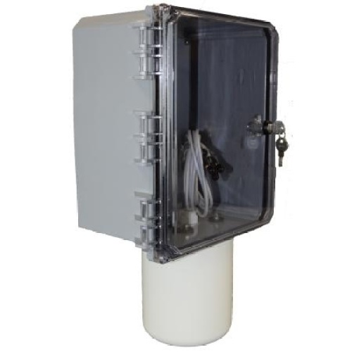 PCTEL CV12106KC-ODO6T - 12x10x6 Enc. Clr Dr/Key 6T ODO