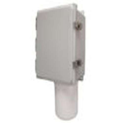 PCTEL CV14126LO-ODO4T - 14x12x6 Enc. Solid Dr/Latch 4T ODO