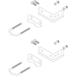 PCTEL MKPS-1 - Yagi Mounting Clamps