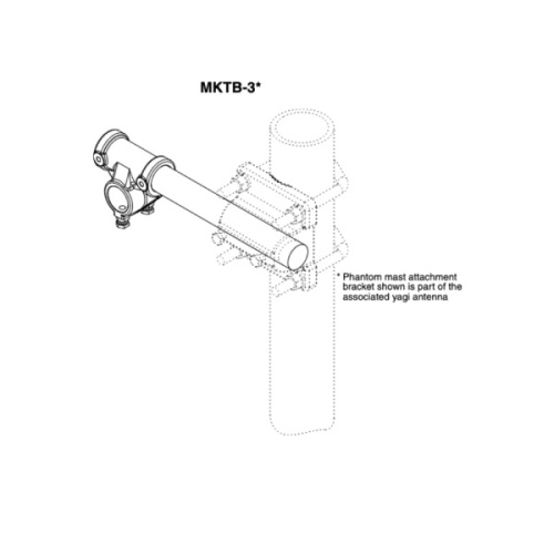 PCTEL MKTB-3 - Downtilt Arm/Bracket Yagi