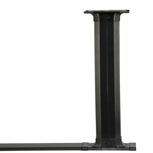 Panduit AFR4TBLGBL Above Floor Raceway 4-Channel Table Leg Fitting