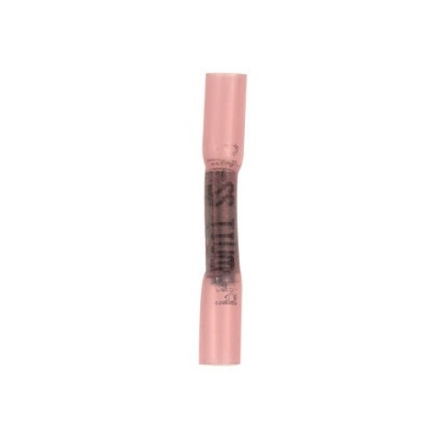 Panduit BSH18-Q Pan-Term® Butt Splice, Red, Heat Shrink, 18 AWG, PK25