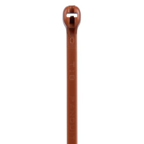 Panduit BT1.5I-M1 Dome-Top® Cable Tie - 6", Brown