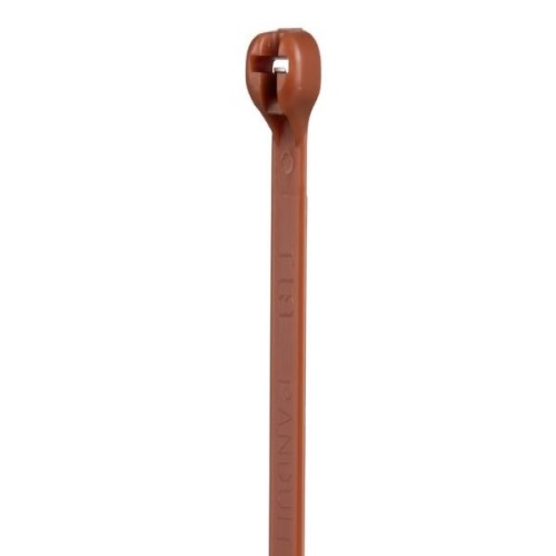 Panduit BT1.5I-M1 Dome-Top® Cable Tie - 6", Brown